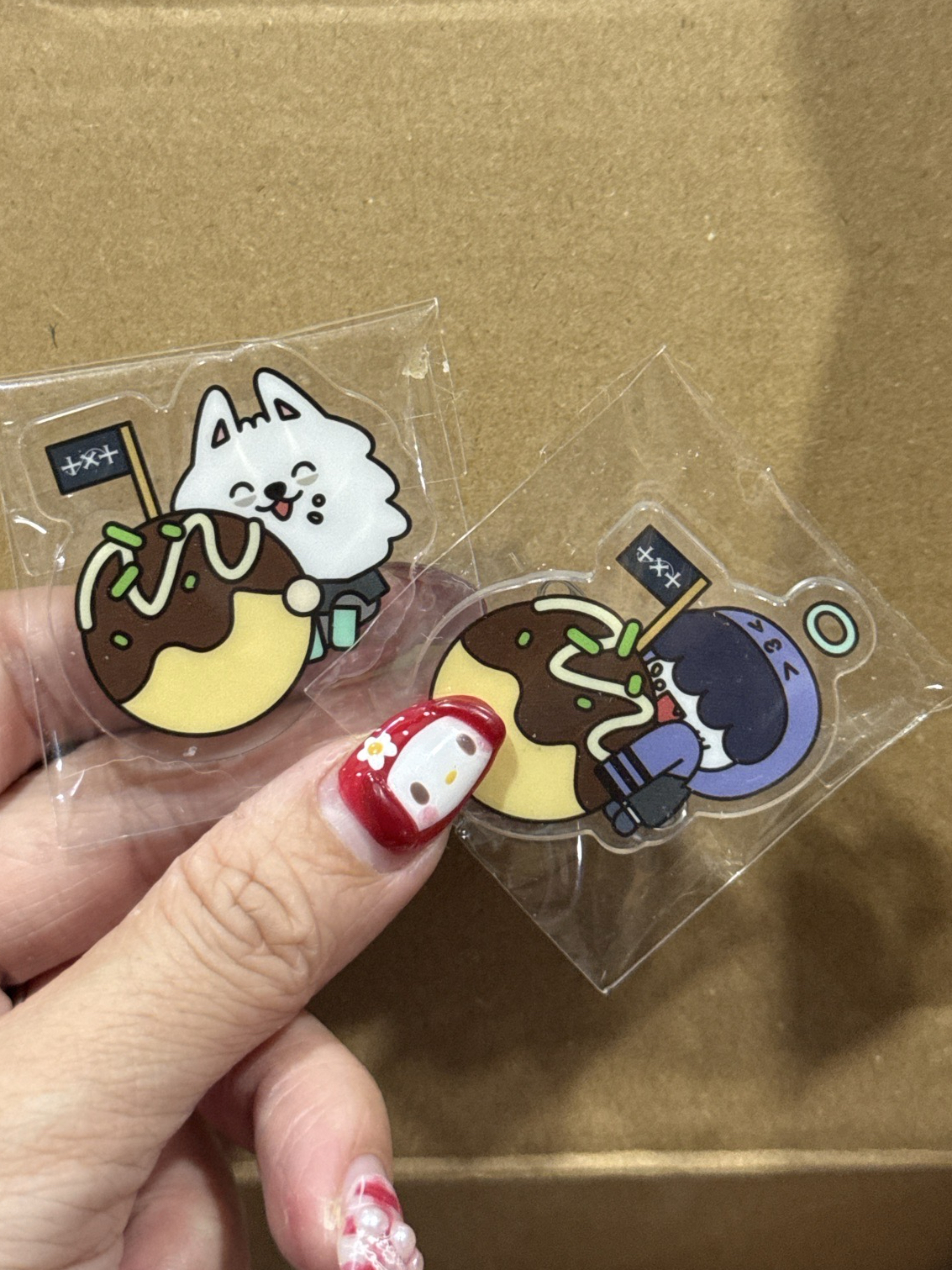 EP.2 大阪 章魚燒 徽章 ❤️