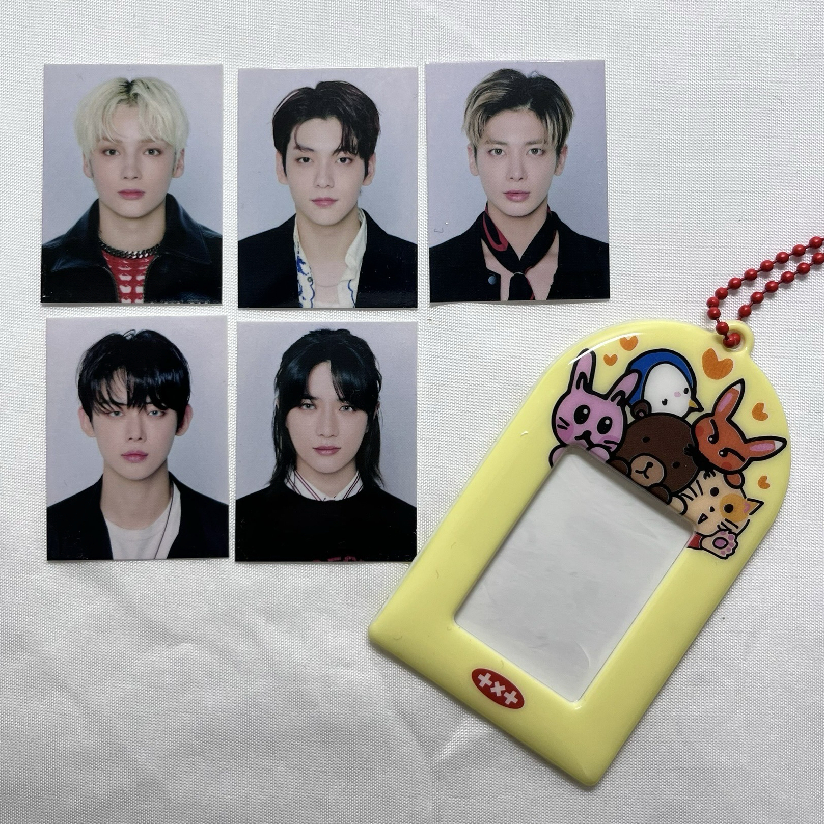 TXT 22deco kit證件照一套+卡套 崔秀彬 崔然竣 崔杋圭 姜太顯 休寧凱