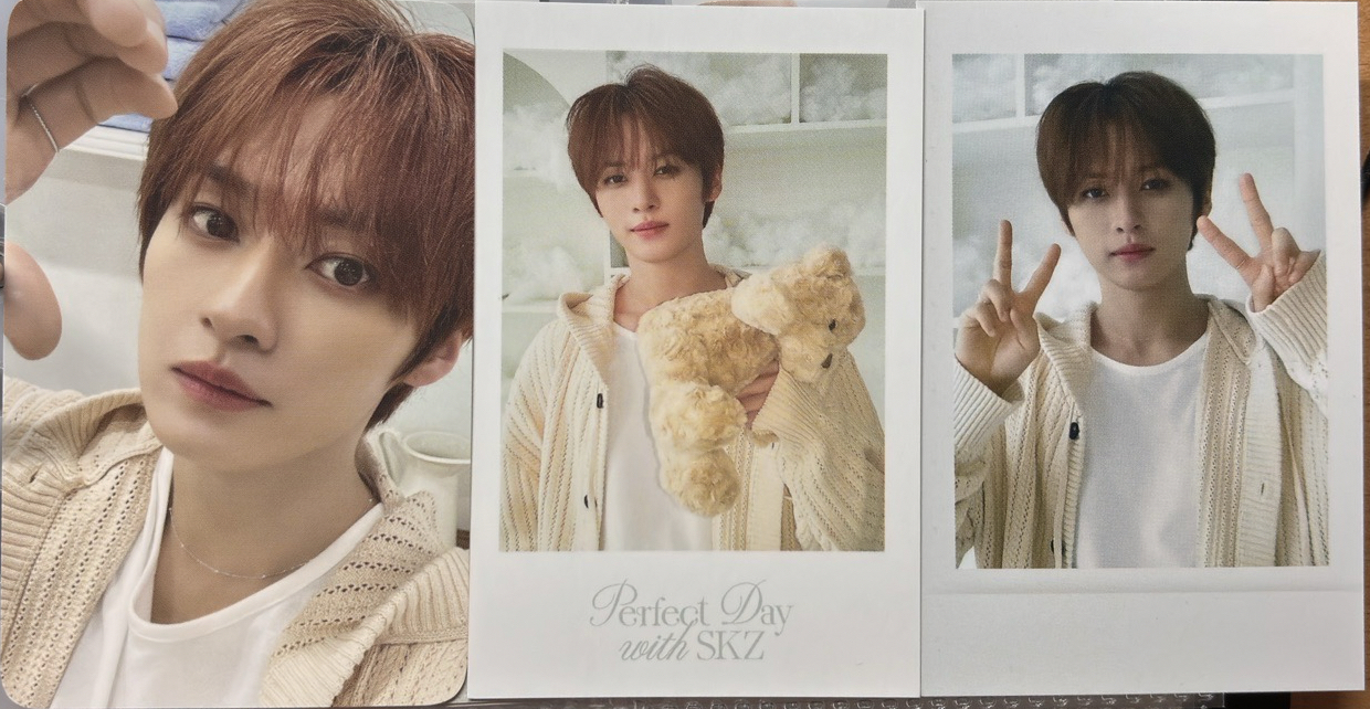 Lee know 2024年曆卡 拍立得 AM特典卡