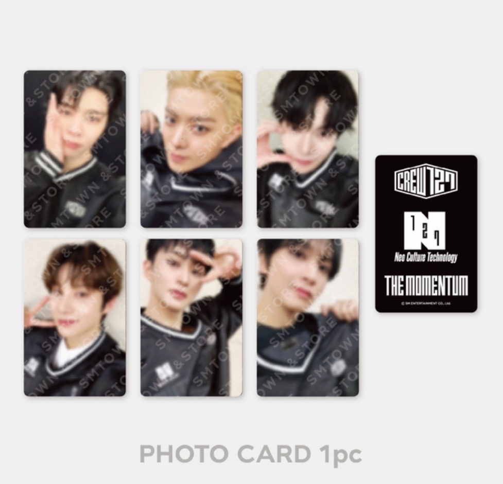 NCT 127 四巡首爾場套衫小卡組（楷燦）