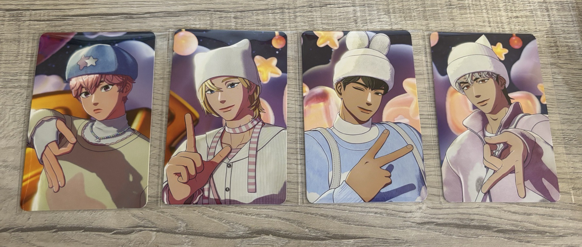 PLAVE BBUU! VLAST 手勢卡