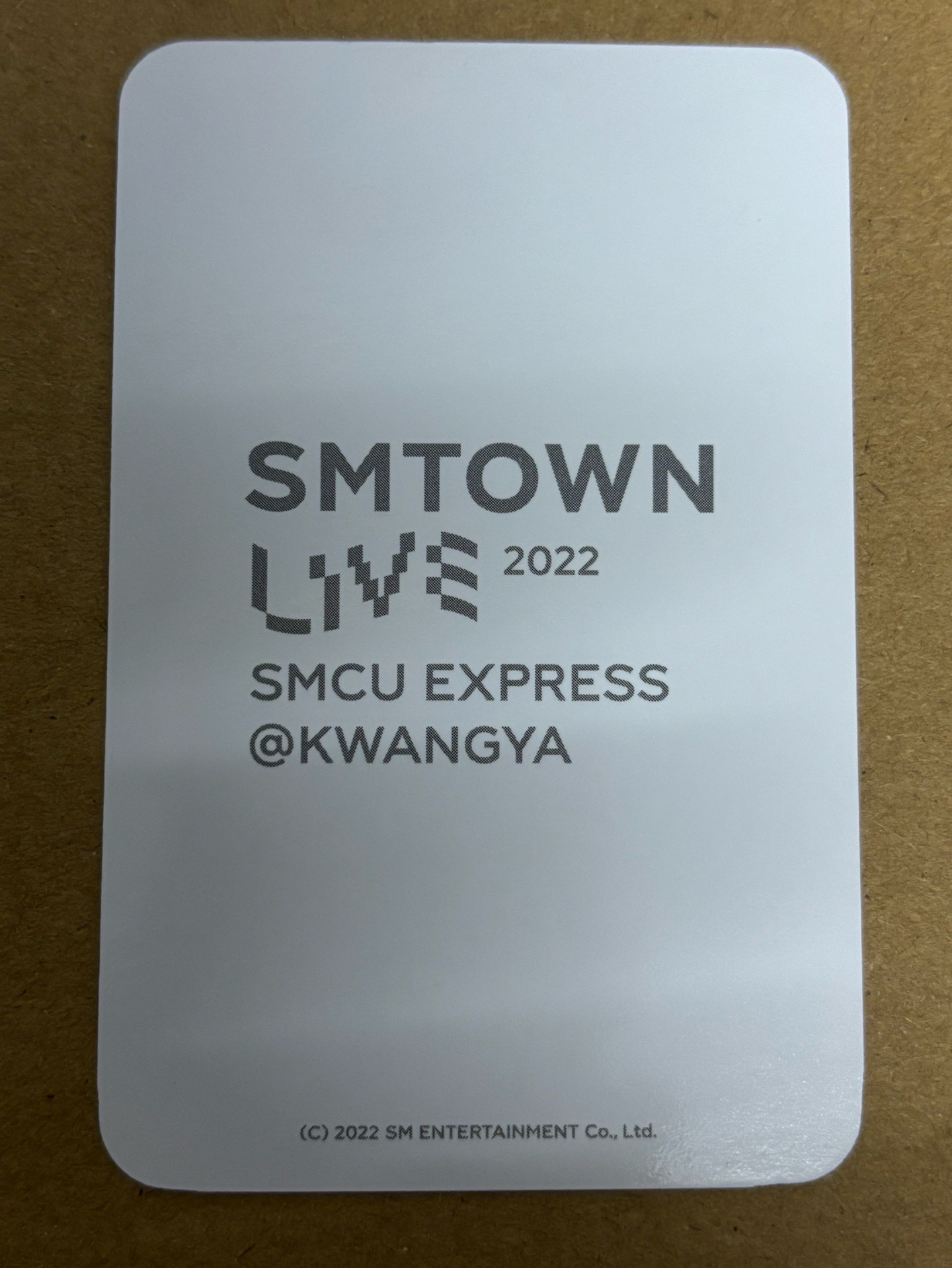 aespa Karina 柚子 21SMCU 周邊卡 smcu2021 冬專徽章柚 柚-29