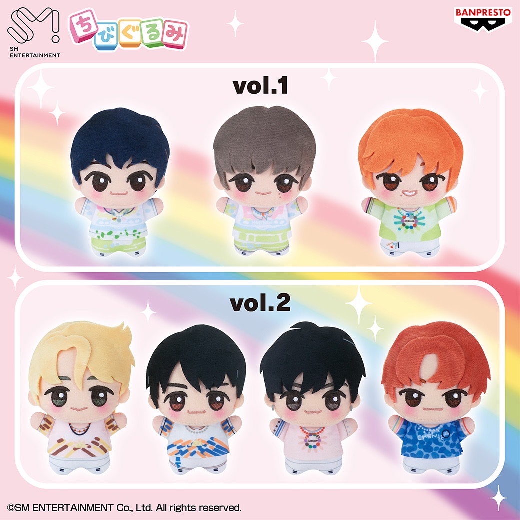 NCT Dream Hello Future 日本萬代景品娃娃 努努 小不點布偶 絨毛吊偶 志晟 渽民 帝努 應援棉花娃