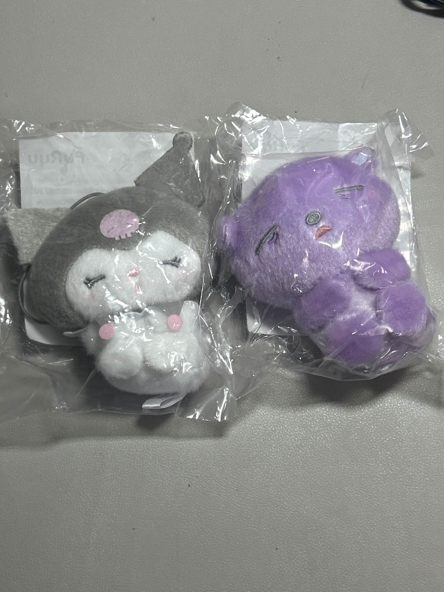 庫洛米&巴庫瞇瞇眼一對不拆