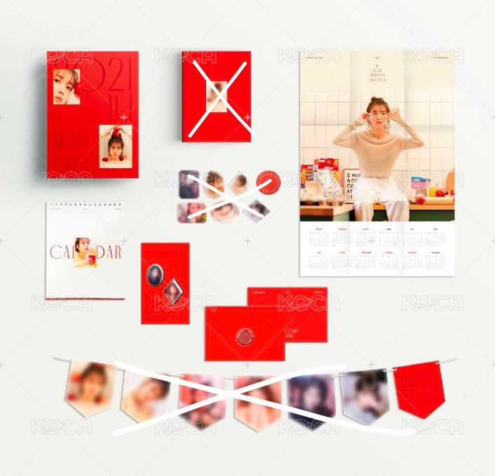 ♪IU 2021年曆♪🥠可當綁🥠