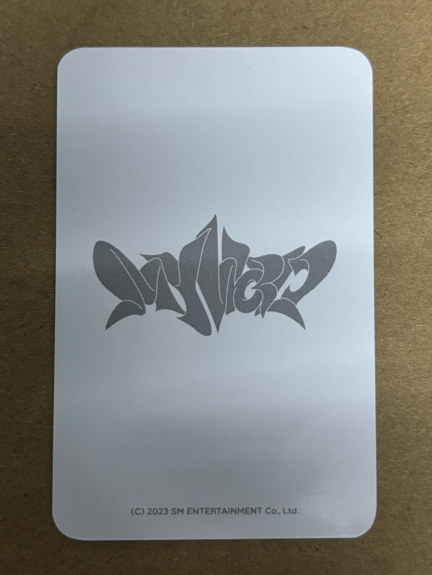 aespa Karina 柚子 MY WORLD 周邊卡 快閃貼紙組柚 柚-156