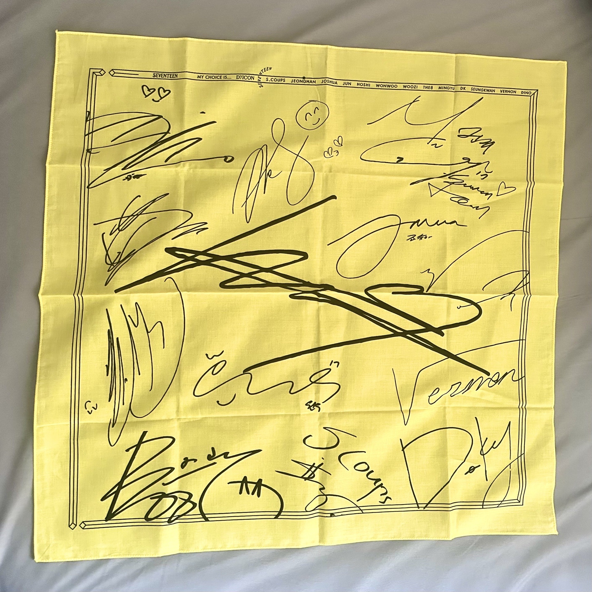 淨漢 D社印簽絲巾