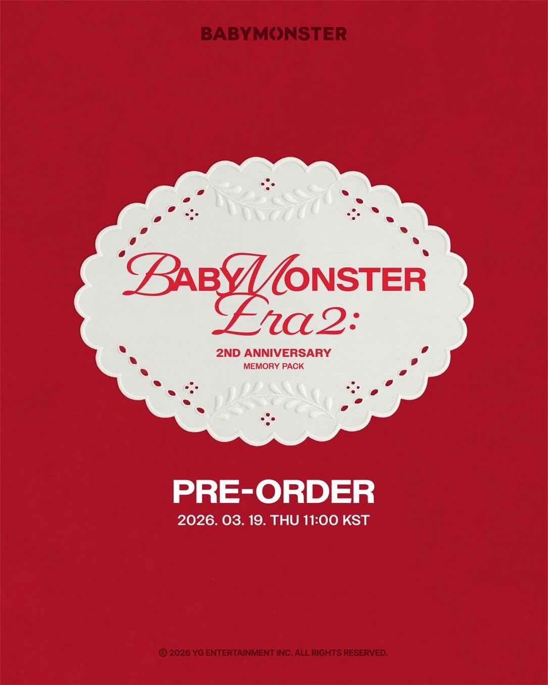 BABYMONSTER 2週年紀念周邊