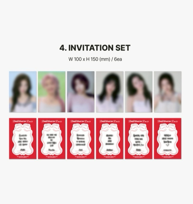 預購｜拆成員 set