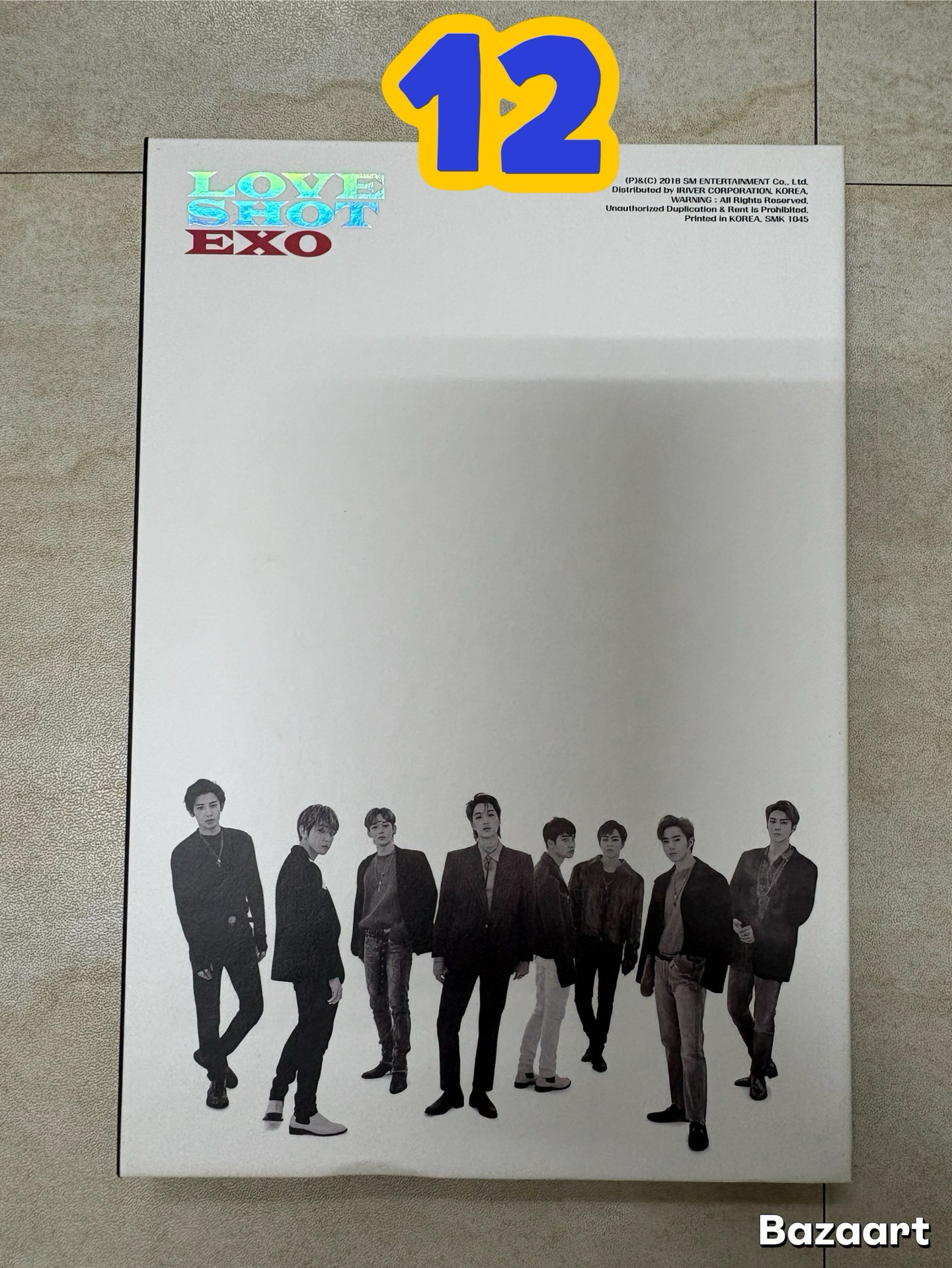 EXO歷年專輯（空專）