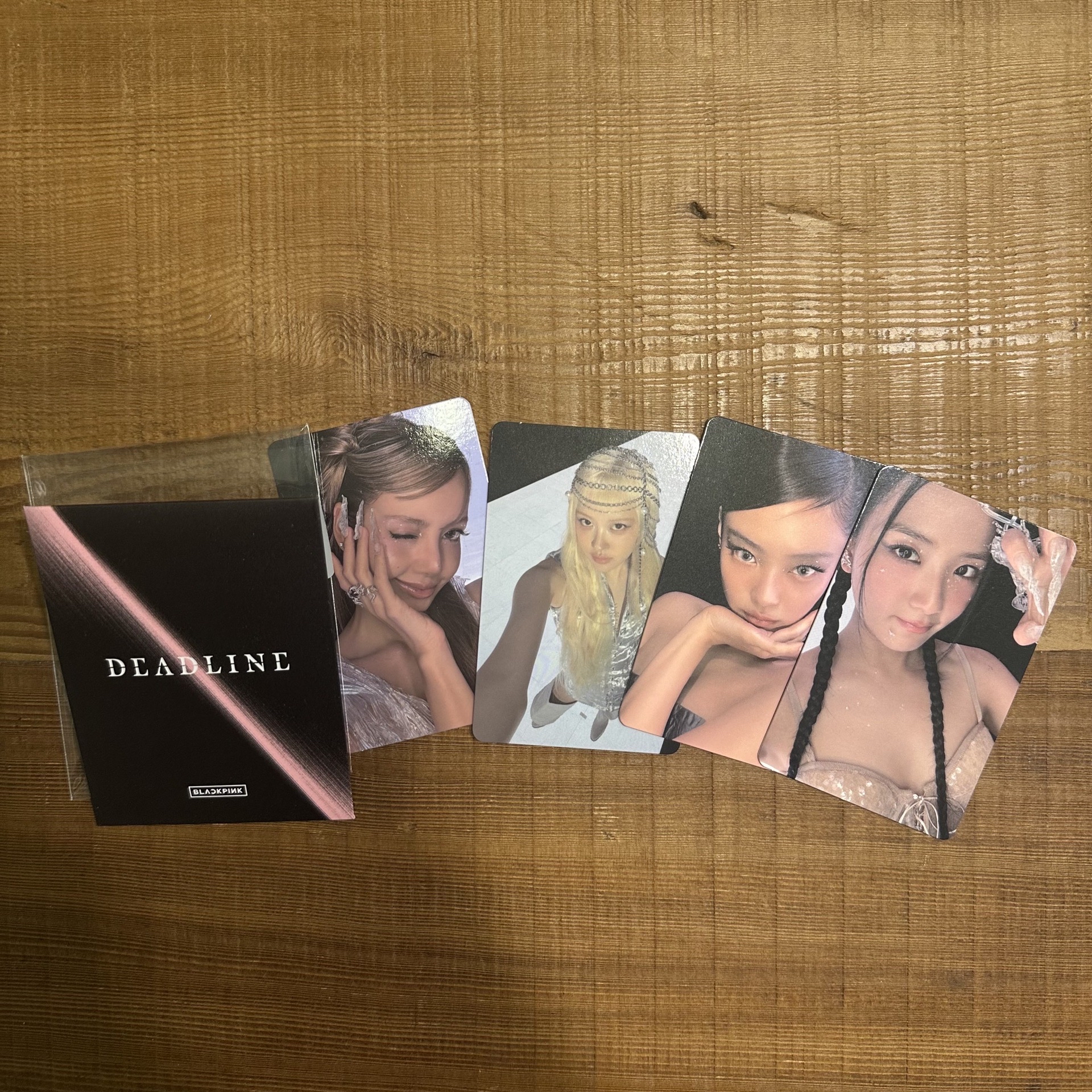 【BLACKPINK】DEADLINE SILVER 預售禮 一套含原包裝