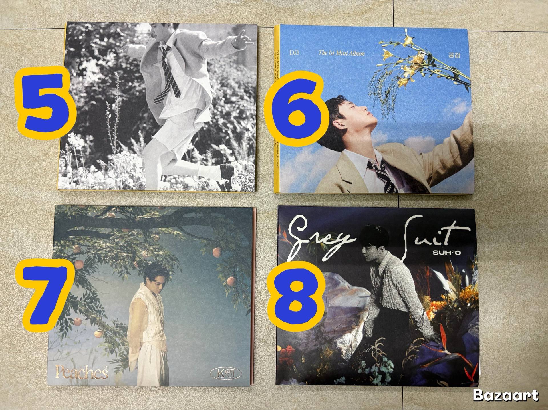 EXO SOLO 歷年專輯（空專）