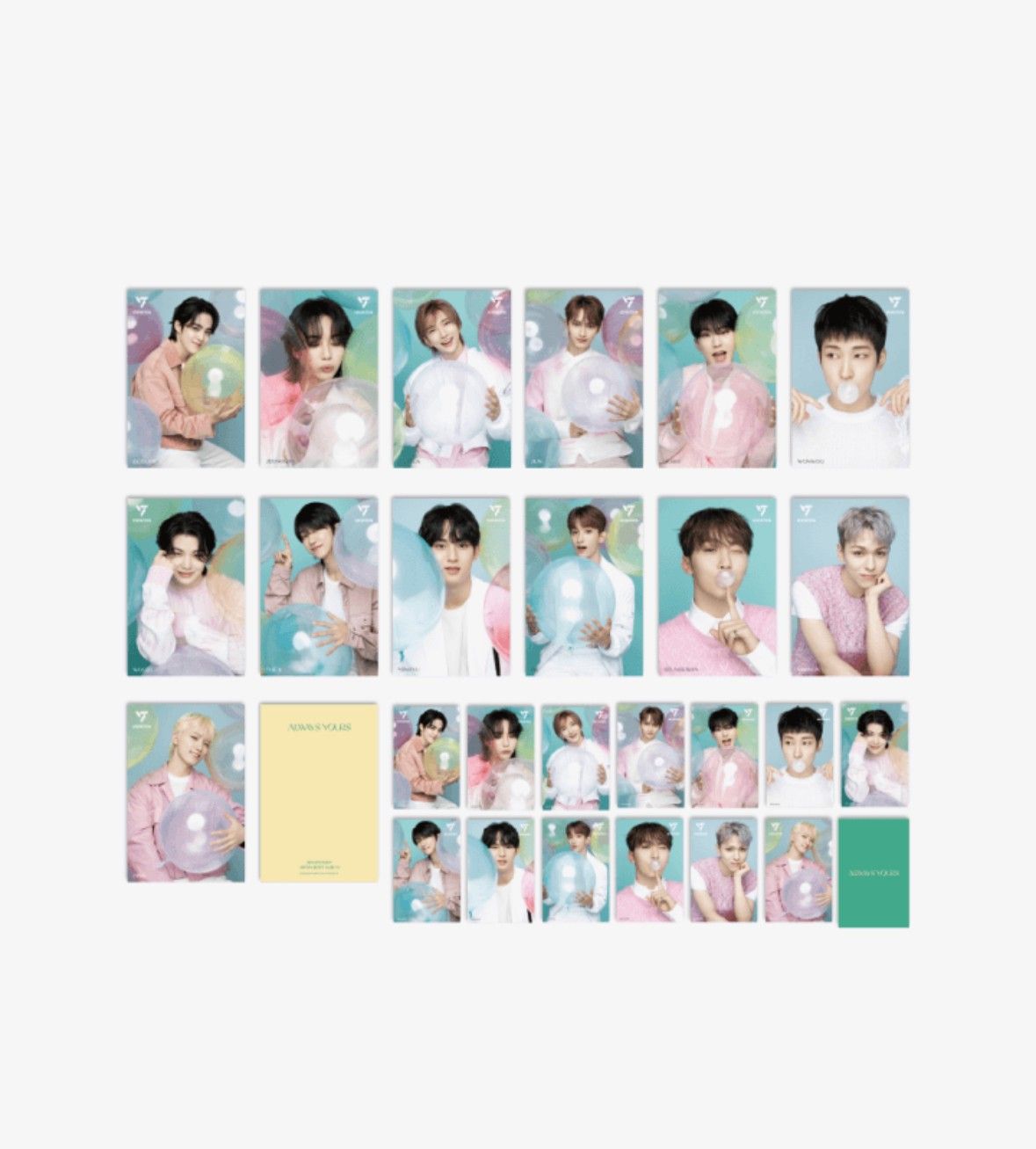 Always yours 3D變化卡（明信片+小卡）