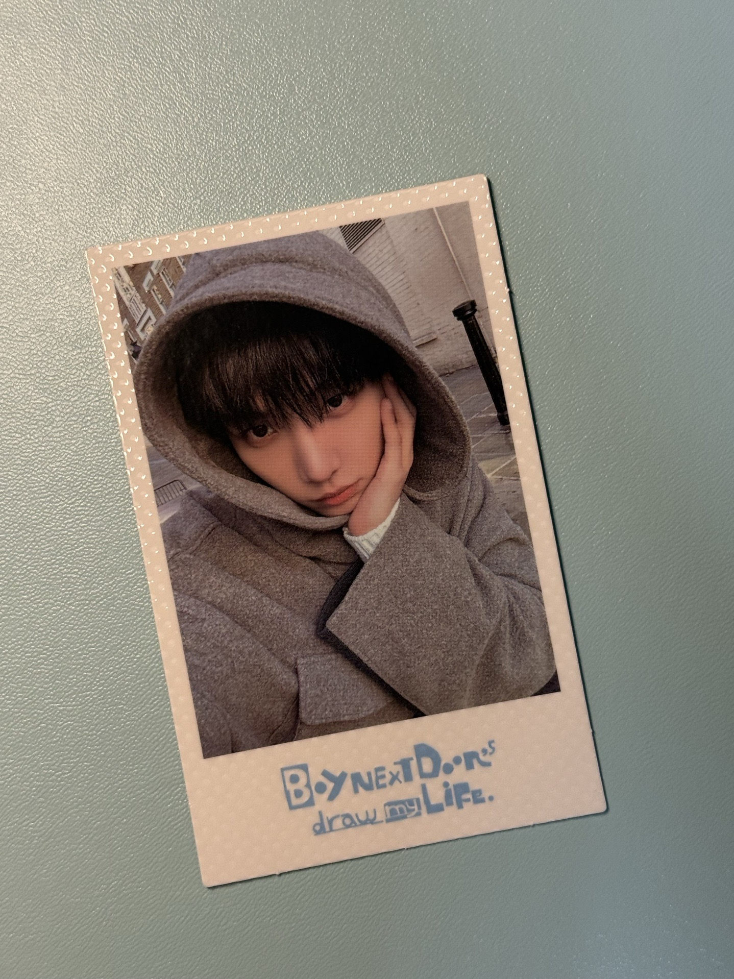 Boynextdoor回憶錄拍立得小卡三張一起