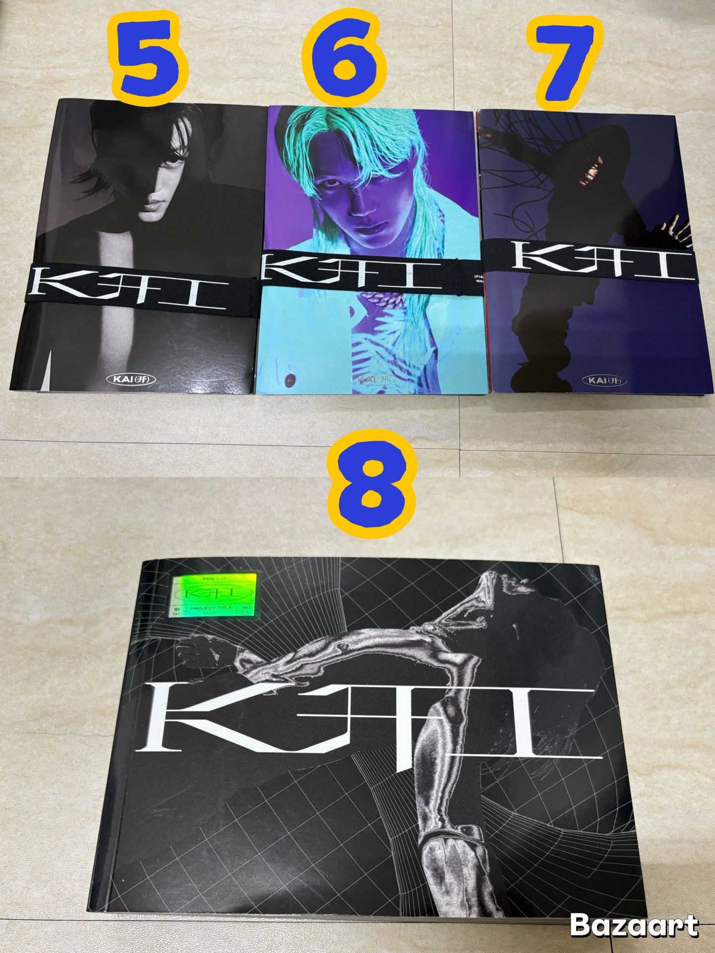 EXO SOLO/SC歷年專輯（空專）