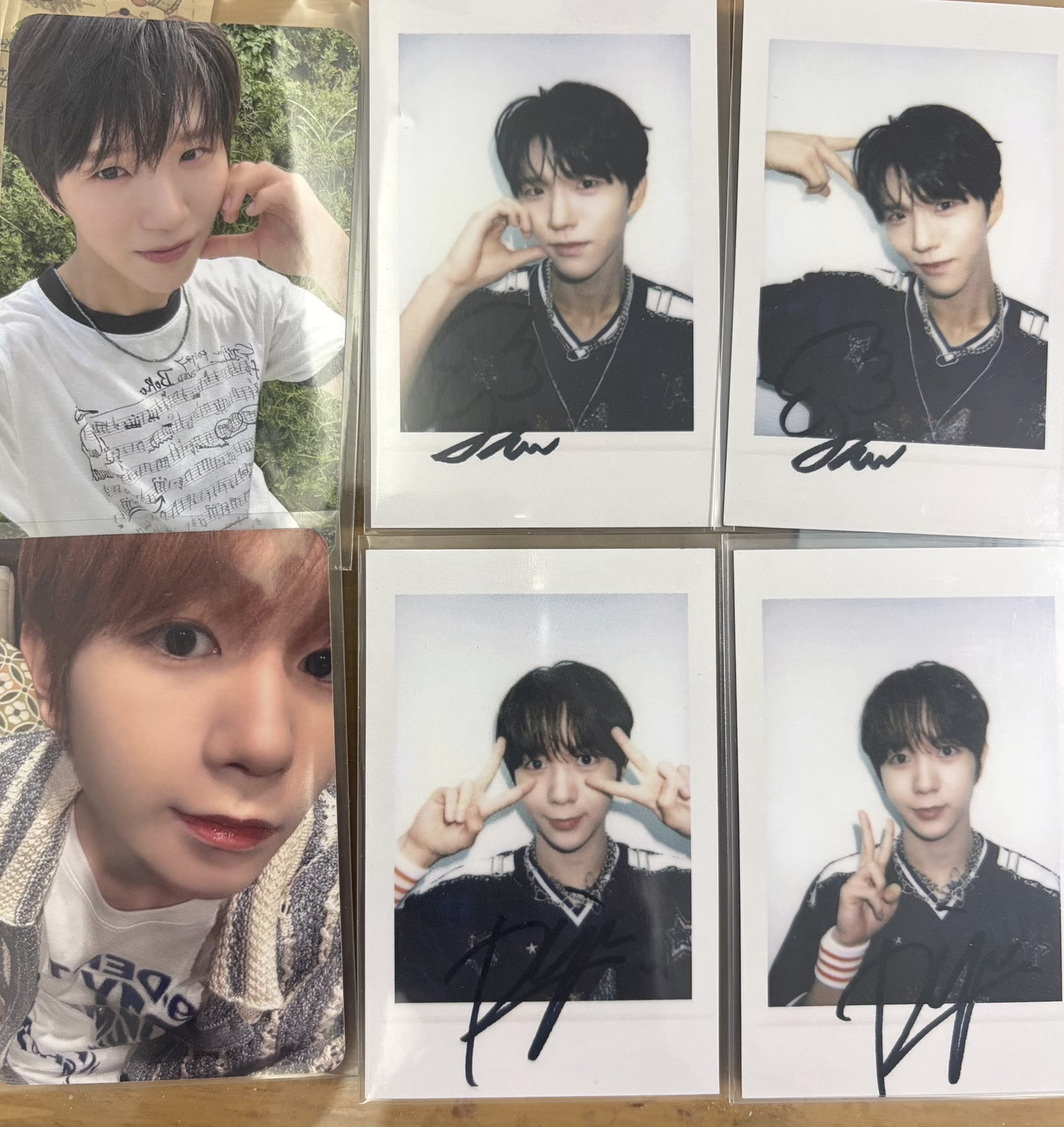 樹遼 color 特典 拍立得