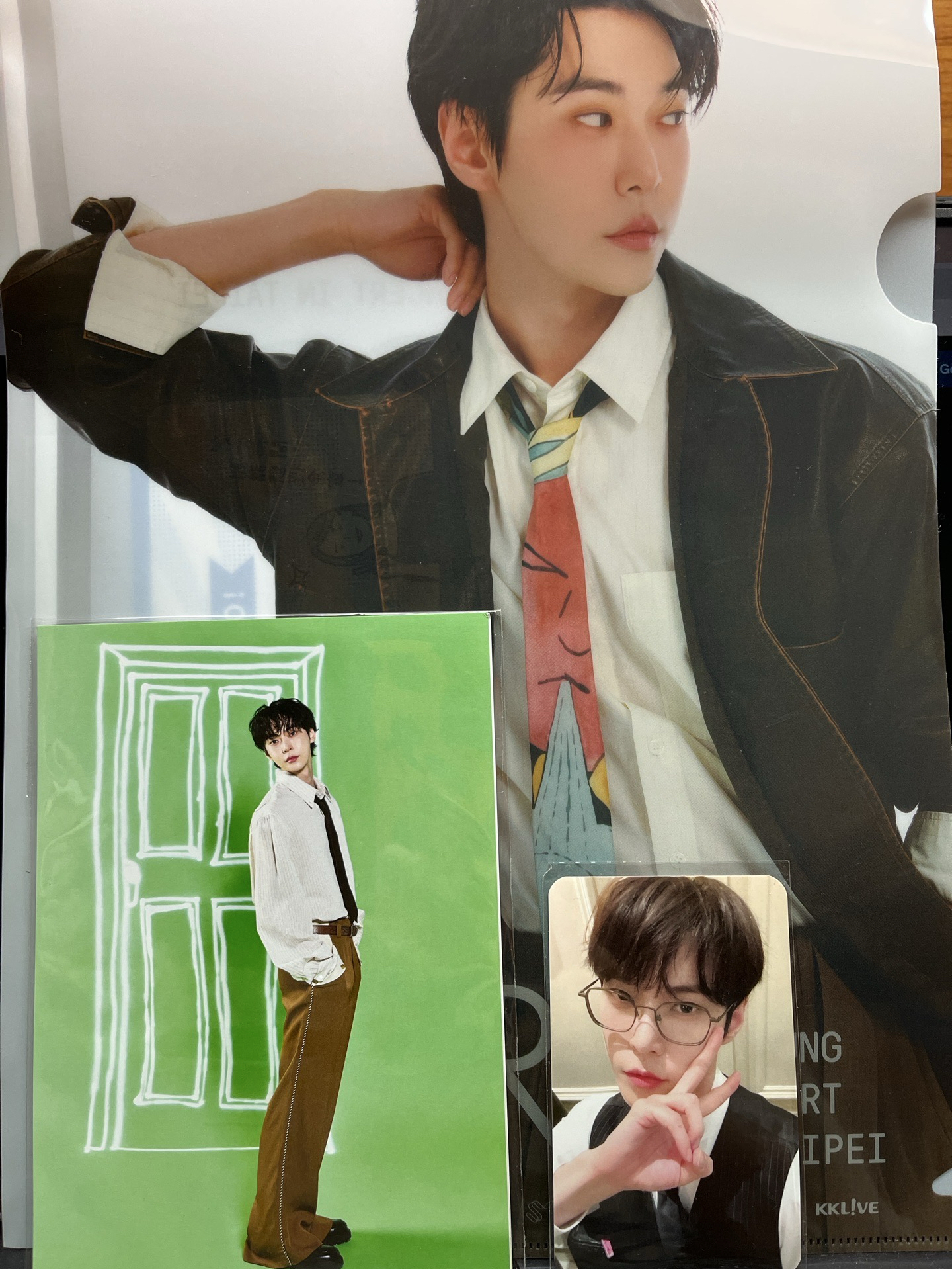 道英 Doors 台北入場禮 資料夾+明信片*2+小卡