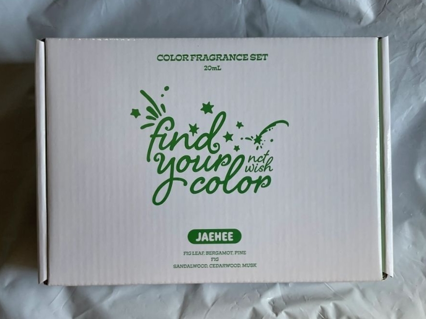 NCT WISH POP-UP [FIND YOUR COLOR] 迷你相框鑰匙圈組 JAHEE 香氛小卡組