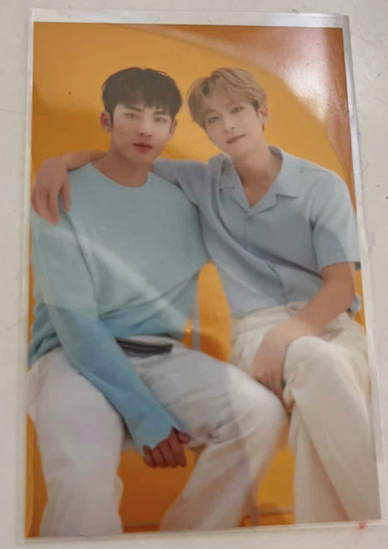 黃色ㄉ珉佑雙人卡