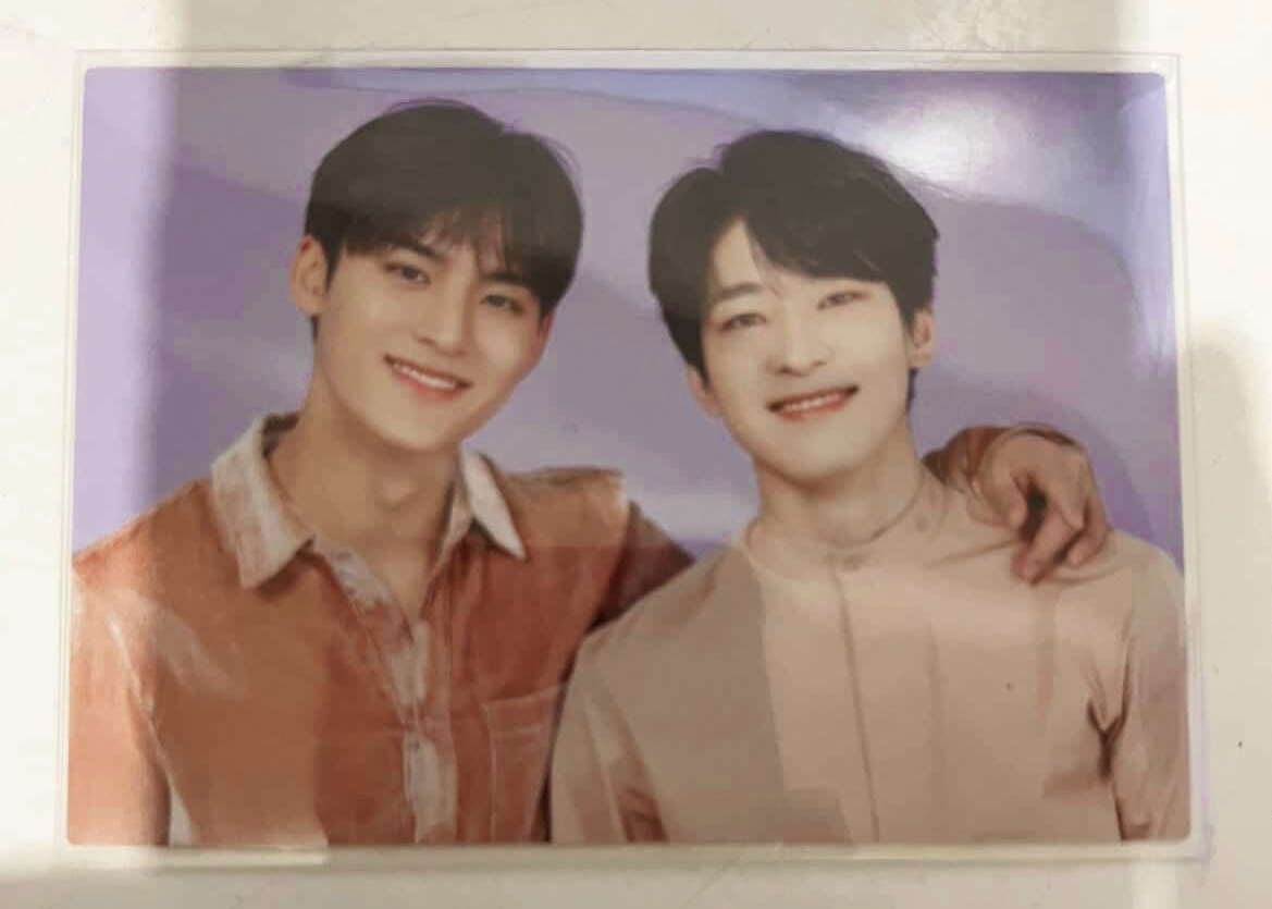 紫色ㄉ珉佑雙人卡