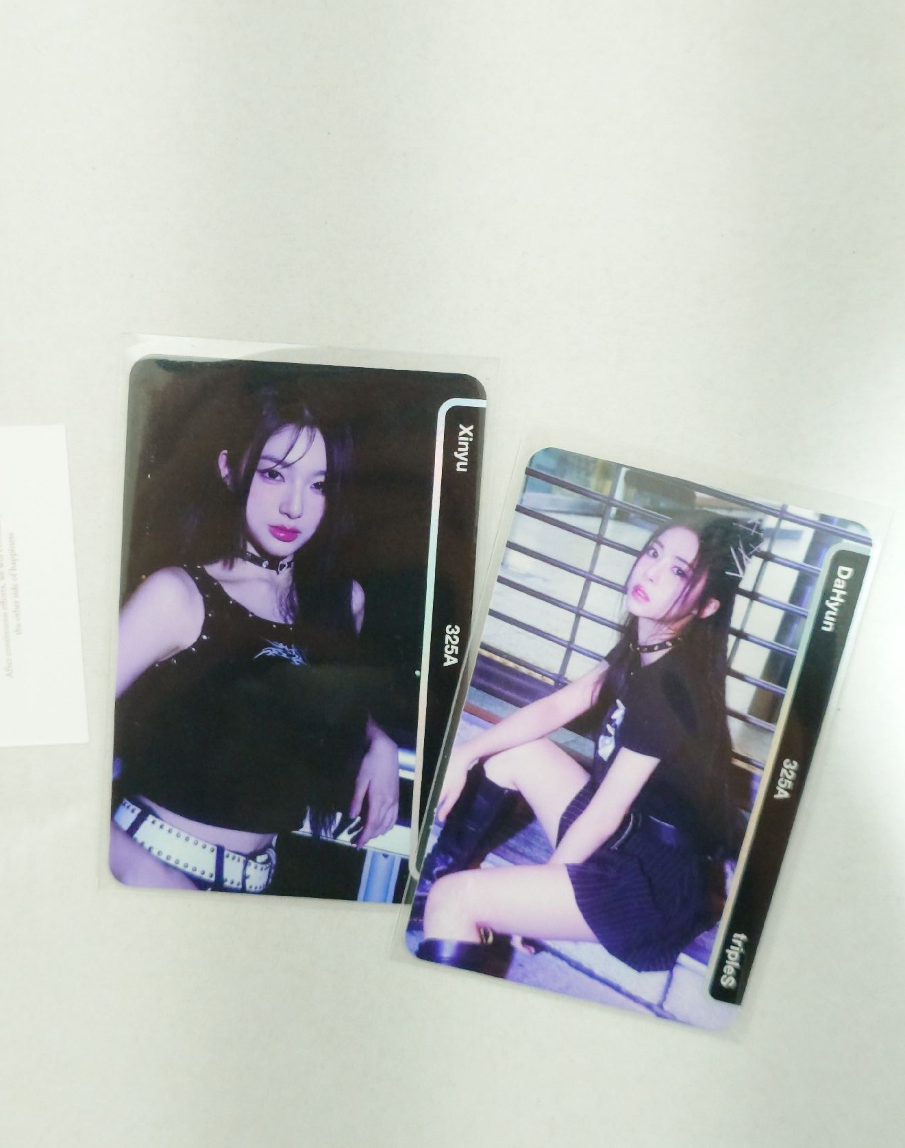 tripleS Xinyu+DaHyun實體卡oma