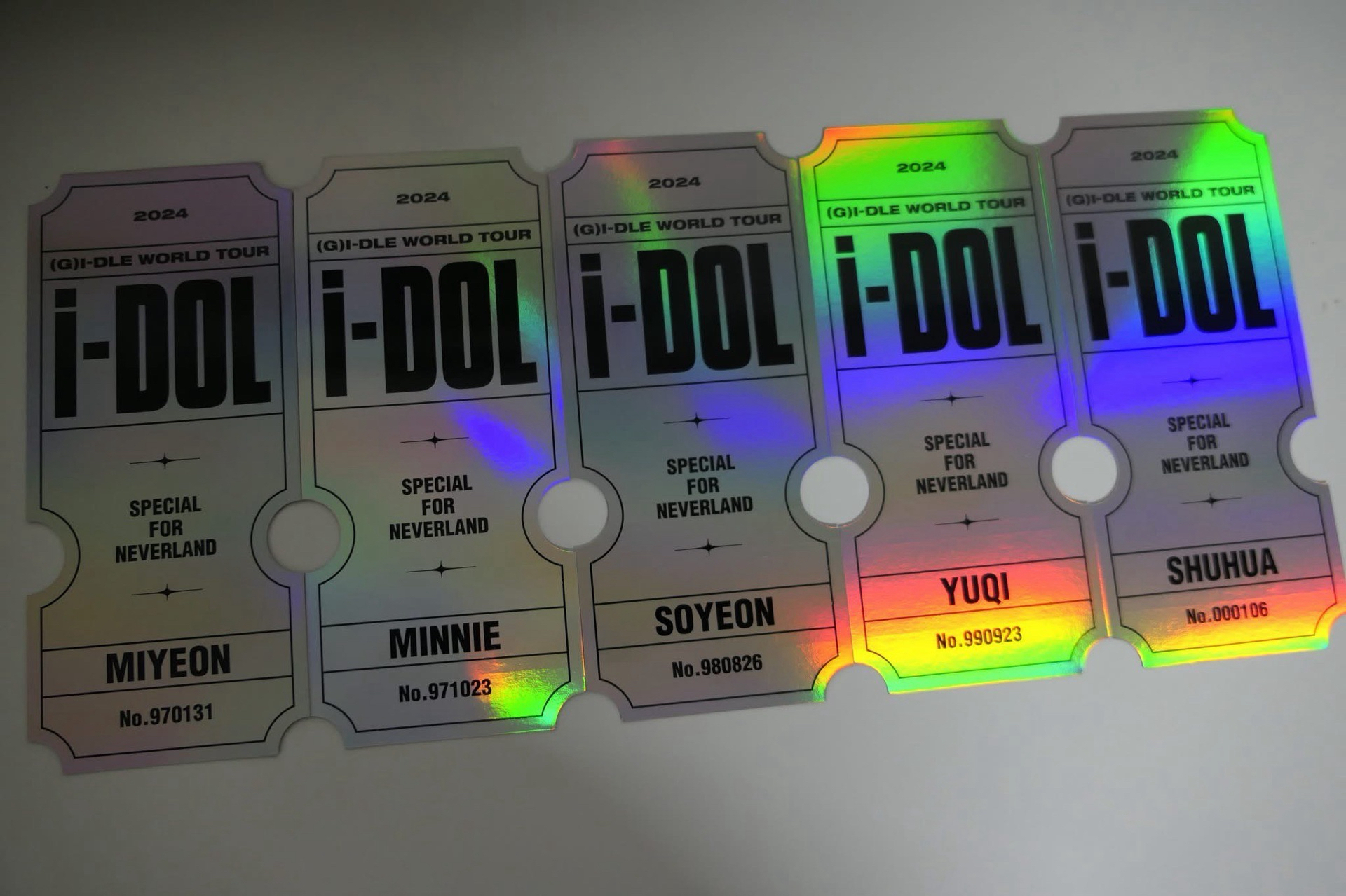 24世巡票卡組未拆