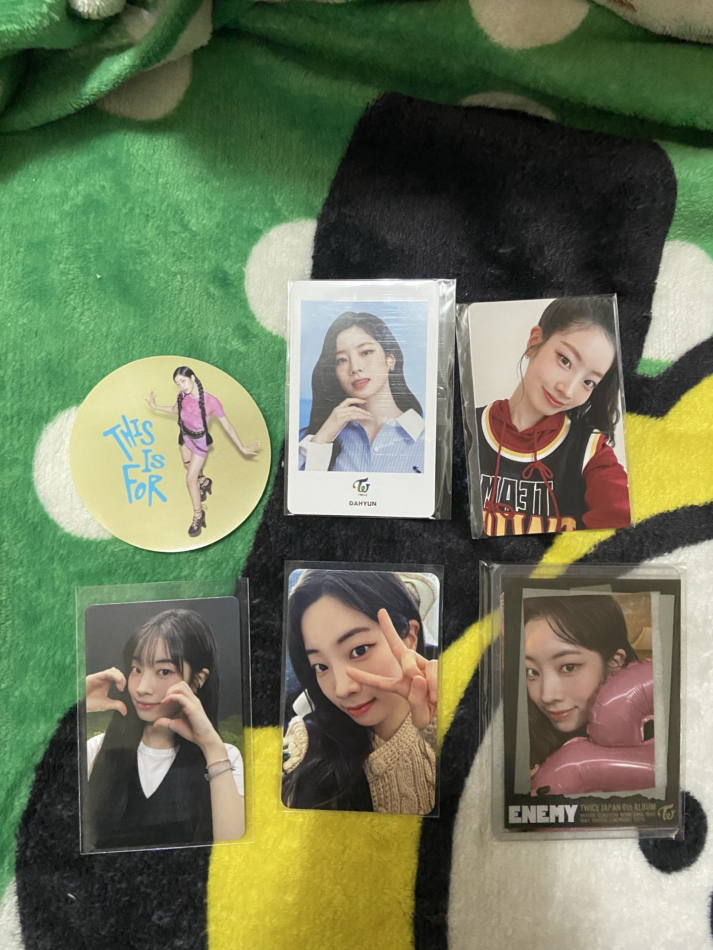 TWICE多賢官方小卡、特典小卡