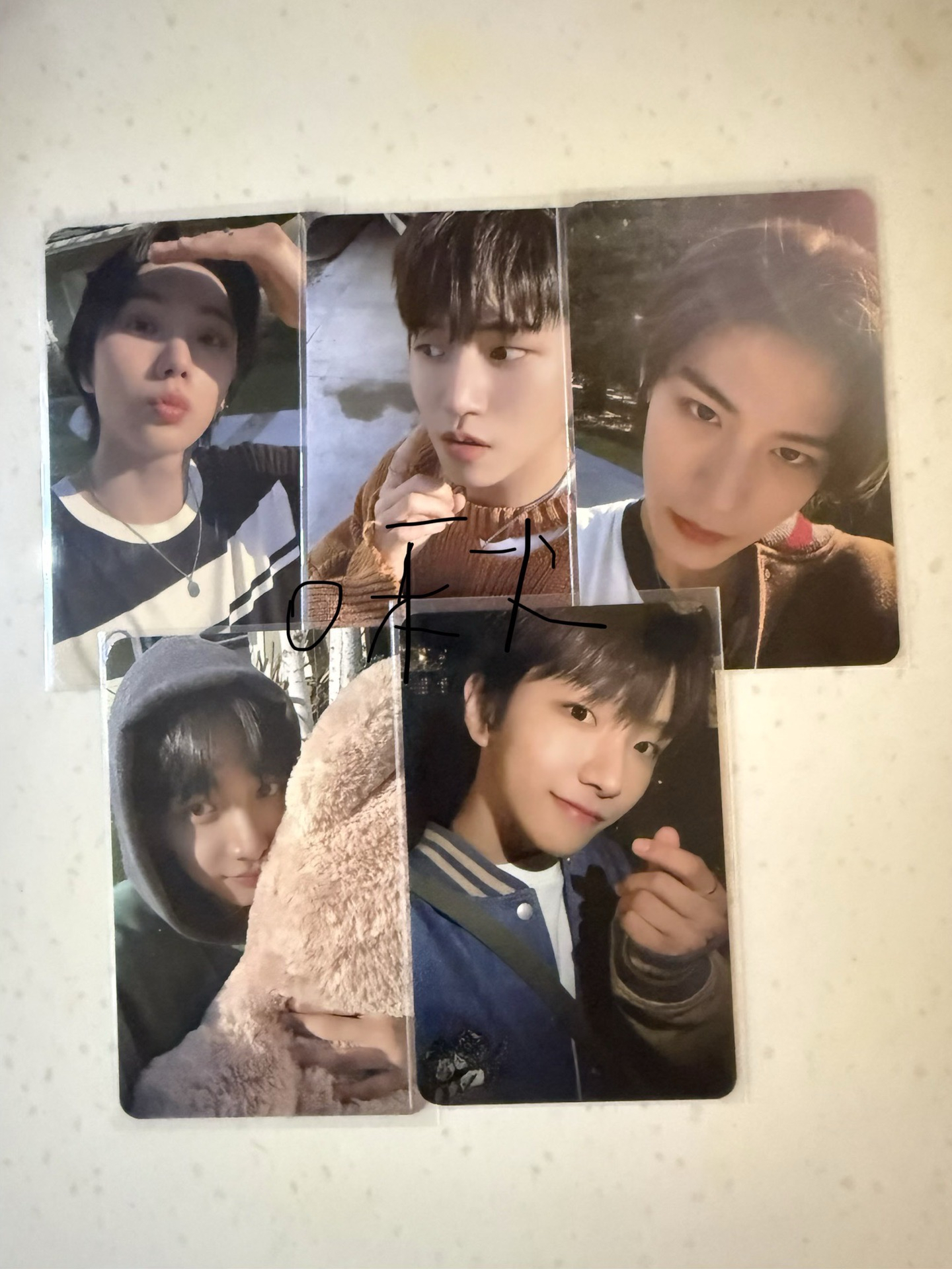 boynextdoor 出道wvs中簽卡（限量200張）