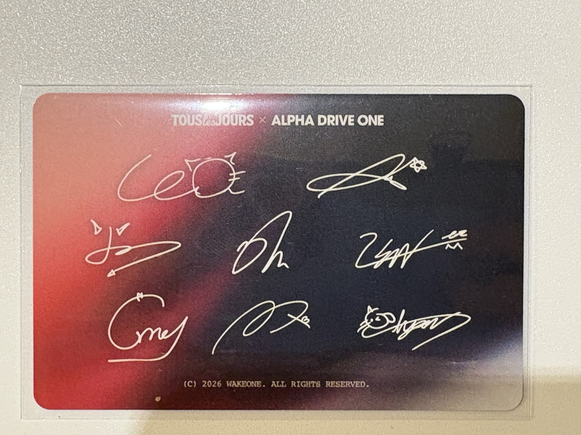 多樂之日 代言卡