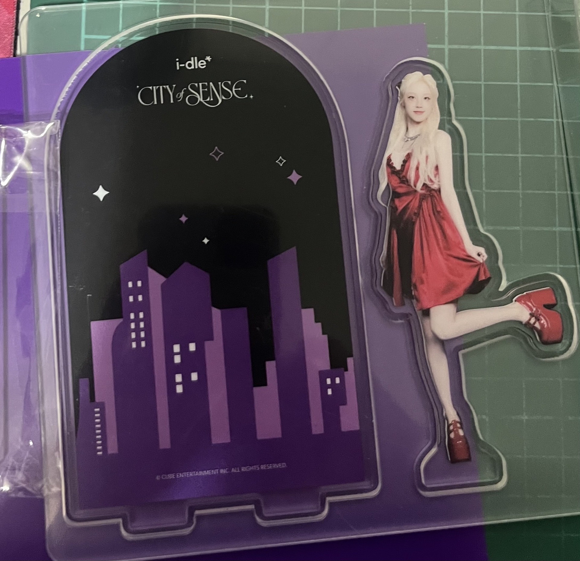 雨琦 旋轉立牌 含卡