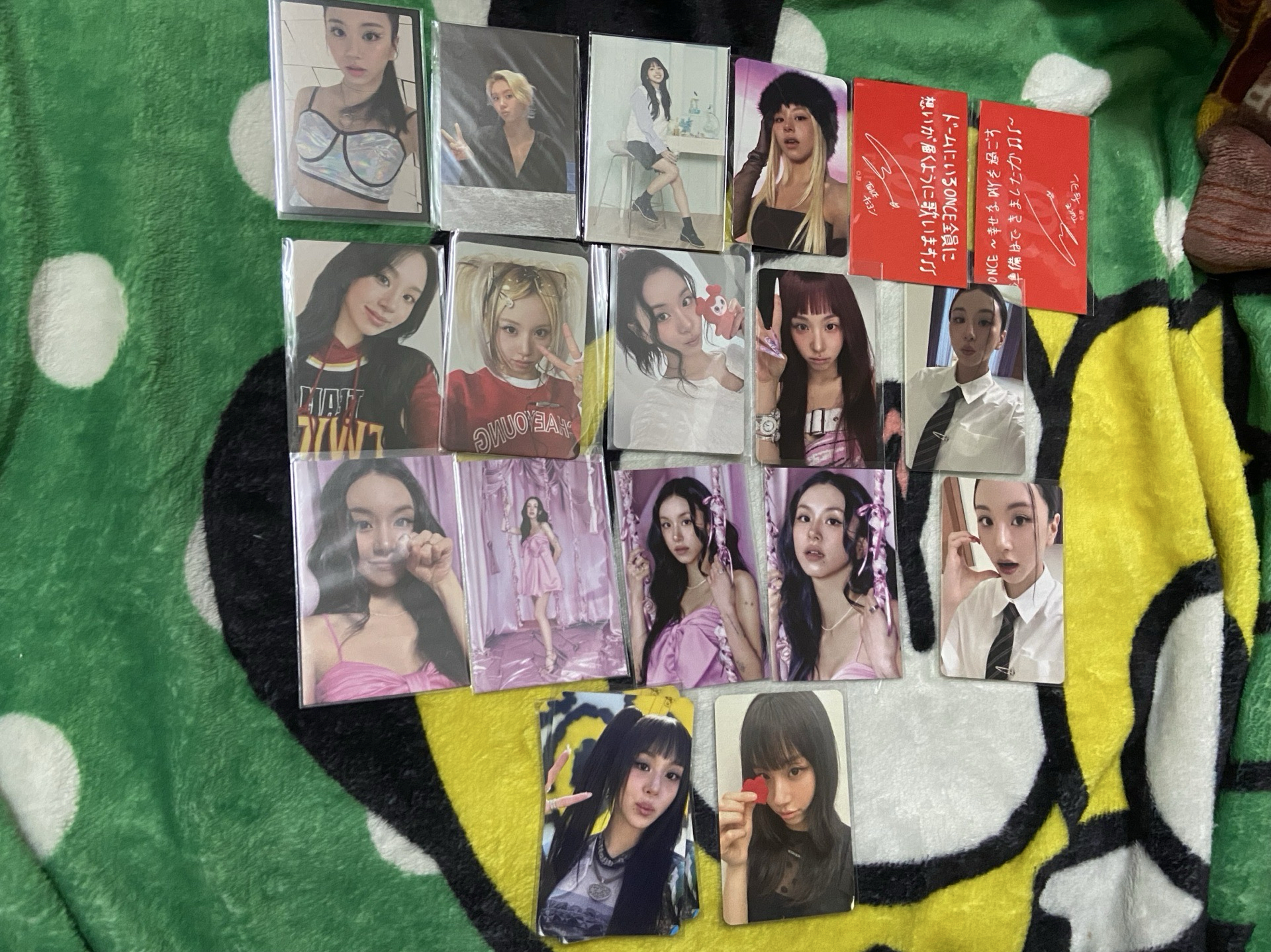 TWICE彩英官方小卡專卡.特典.隨機卡