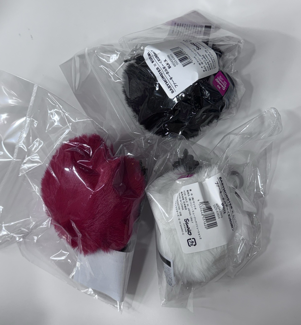 毛球吊飾（紅）