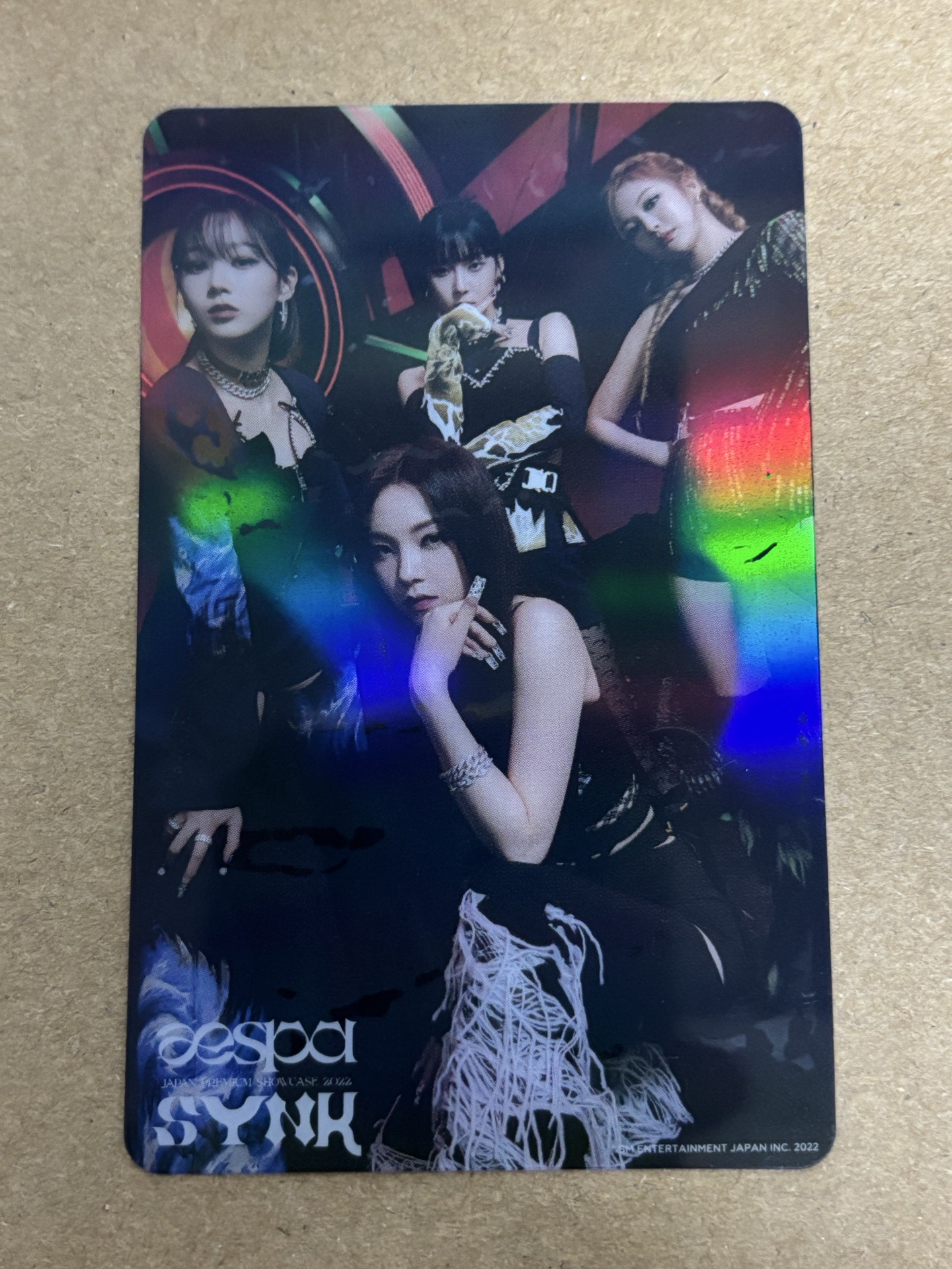 （瑕）aespa 團卡 Savage 隨機卡 日本sc隨機團卡 團-02