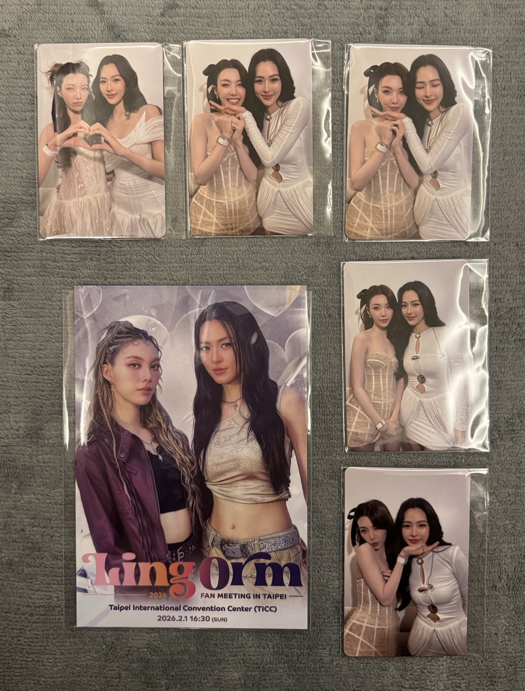 LingOrm 見面會小卡、明信片