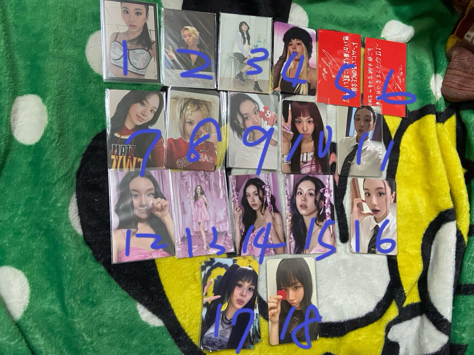 TWICE彩英官方小卡專卡.特典.隨機卡