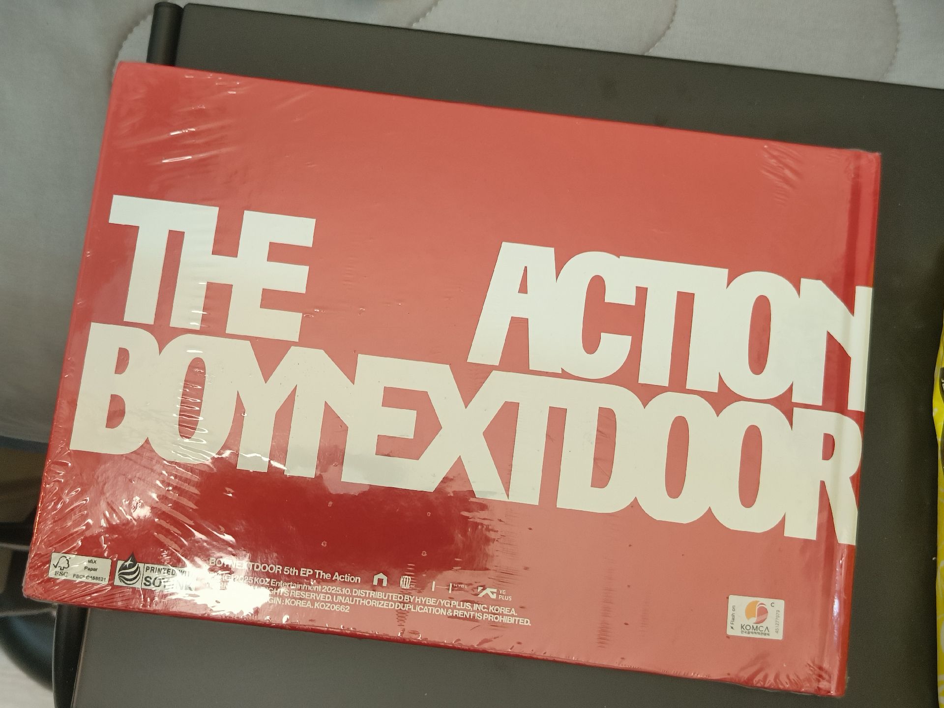 the action 紅版未拆專