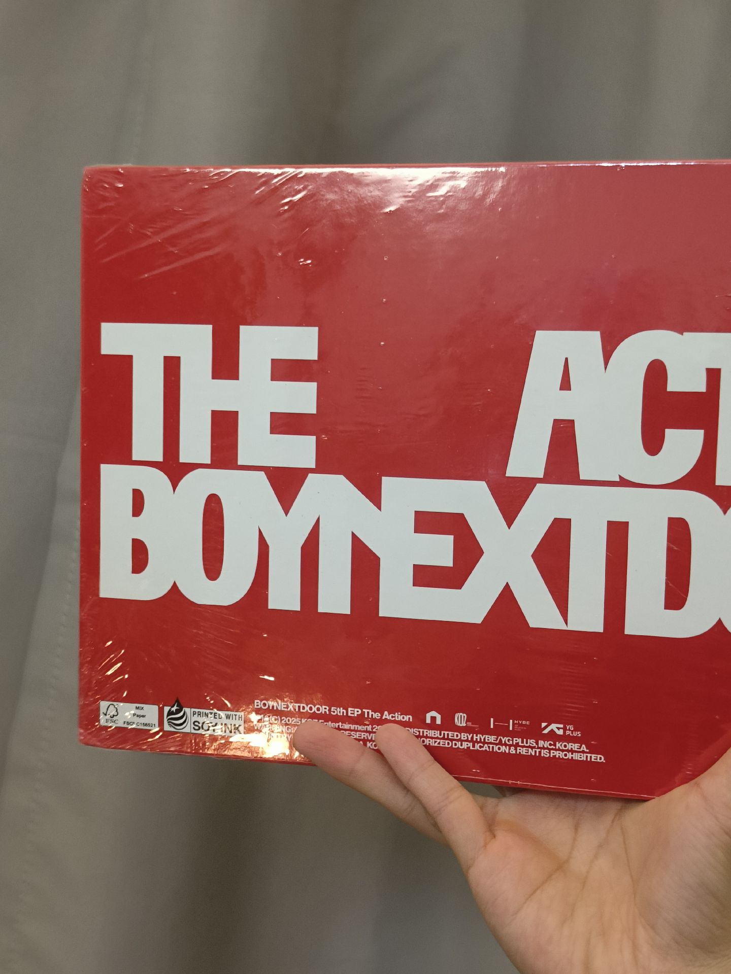 the action 紅版未拆專