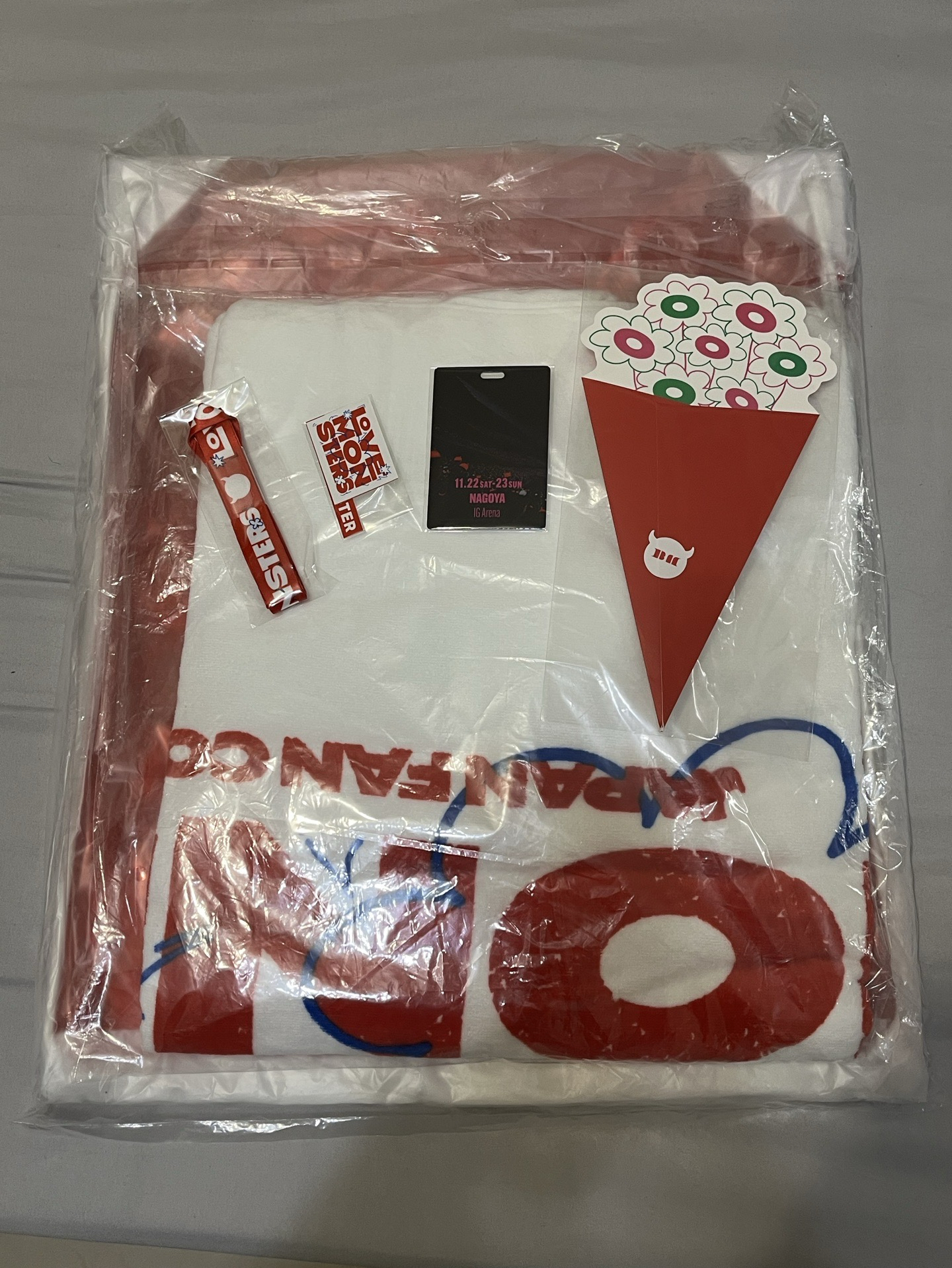 日本FC ss席入場禮 浴袍 袋子 貼紙 掛繩 吊牌