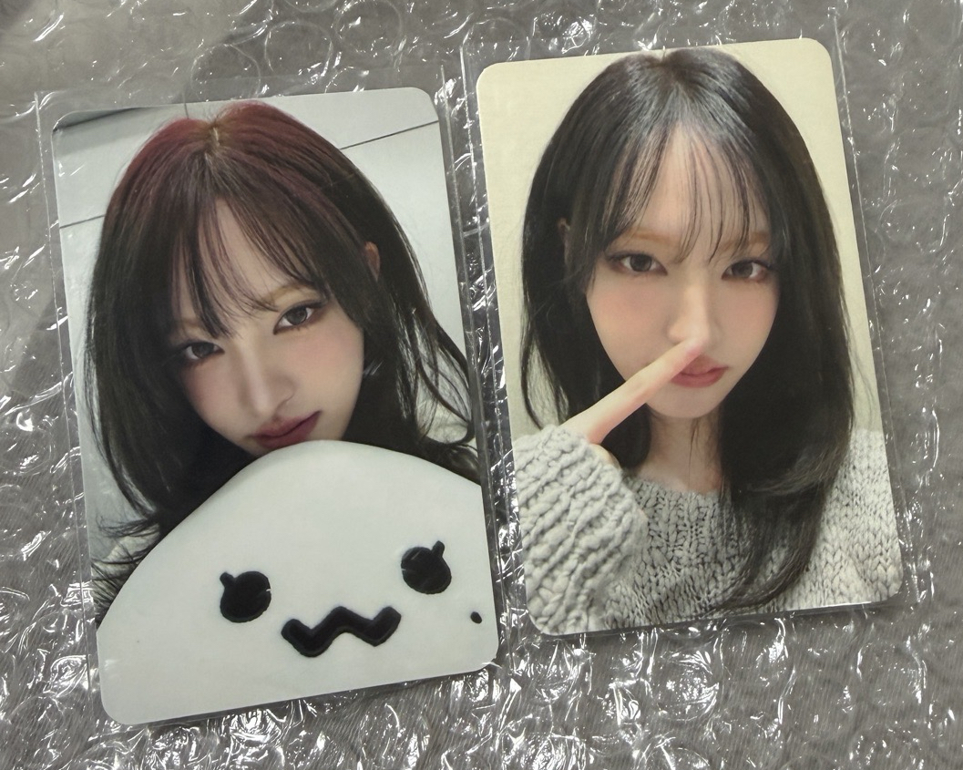 IVE SECRET yeti 幸運卡 栗