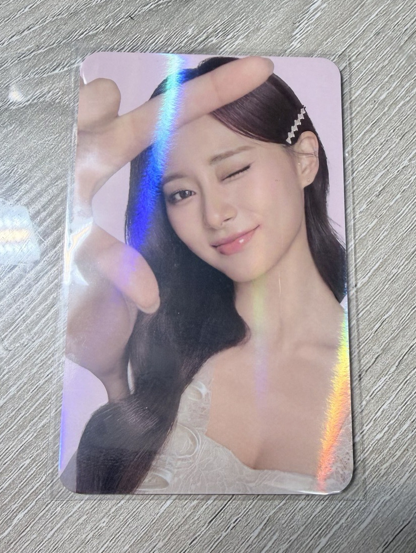 周子瑜7-11代言閃卡 已保留勿下