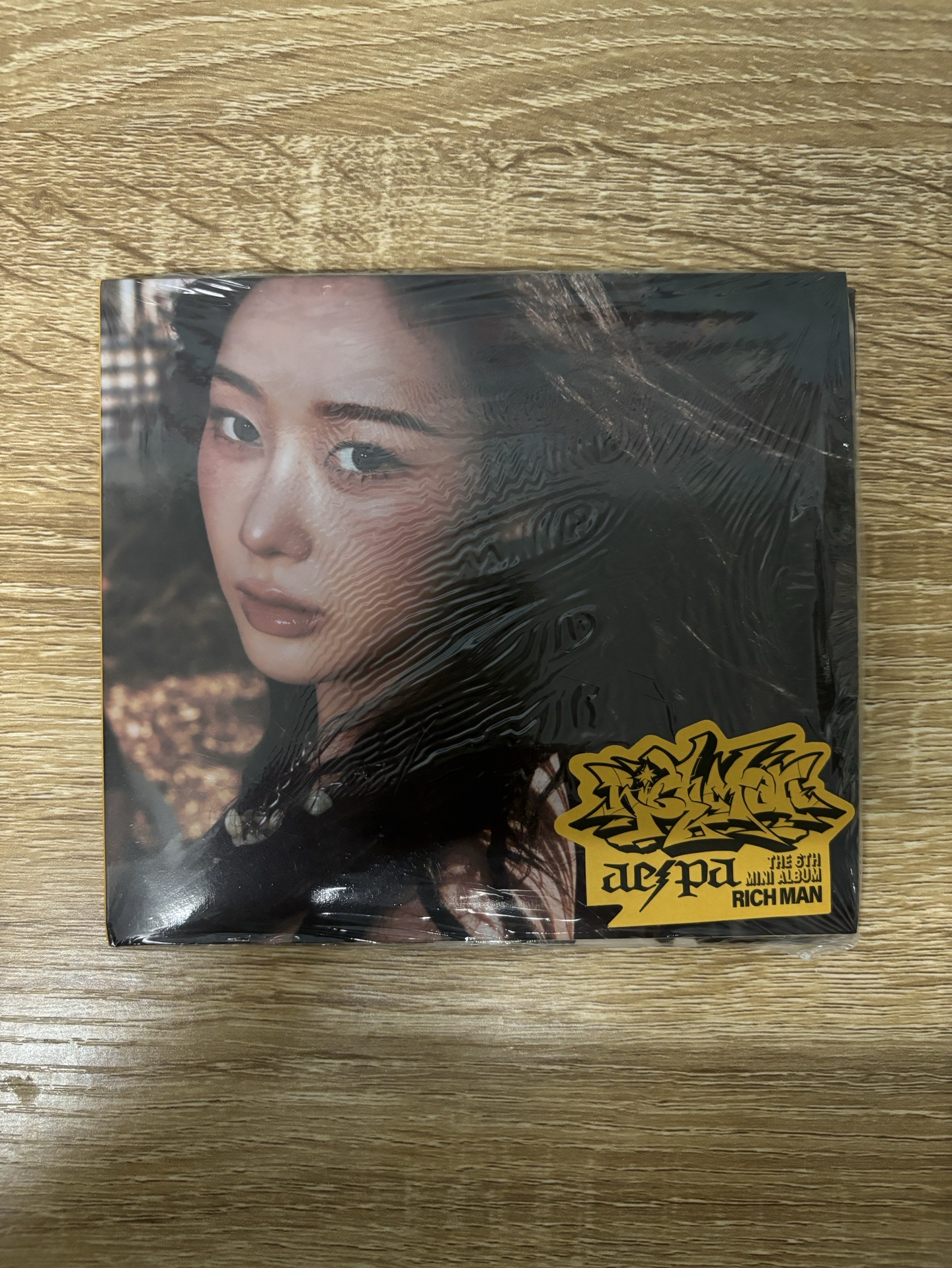 （未拆專）aespa Giselle 吉吉 Rich Man 專輯 BURST Ver 吉.