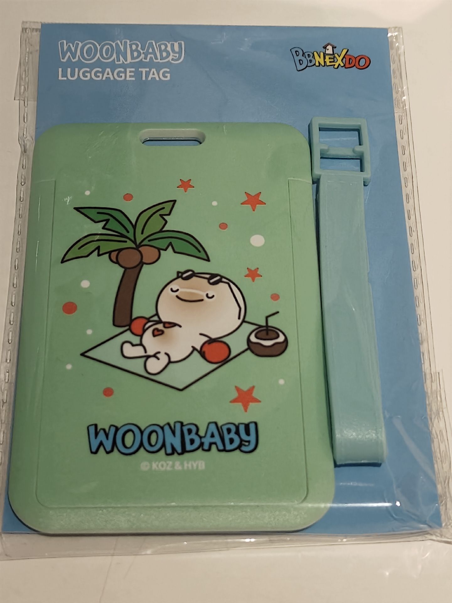 🟣🧸行李吊牌