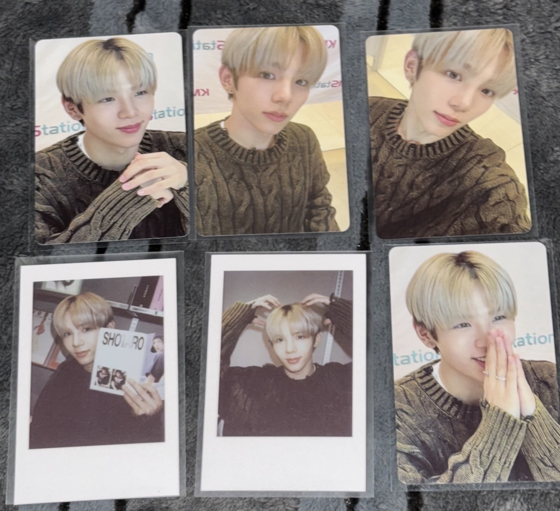 RIIZE Shotaro-簽售卡小盤（兩張是中文卡背