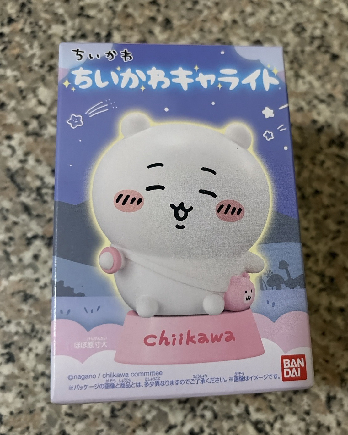 BANDAI 盒玩發光公仔（吉伊背包款）