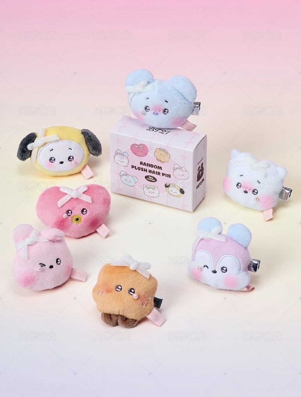 BT21髮夾