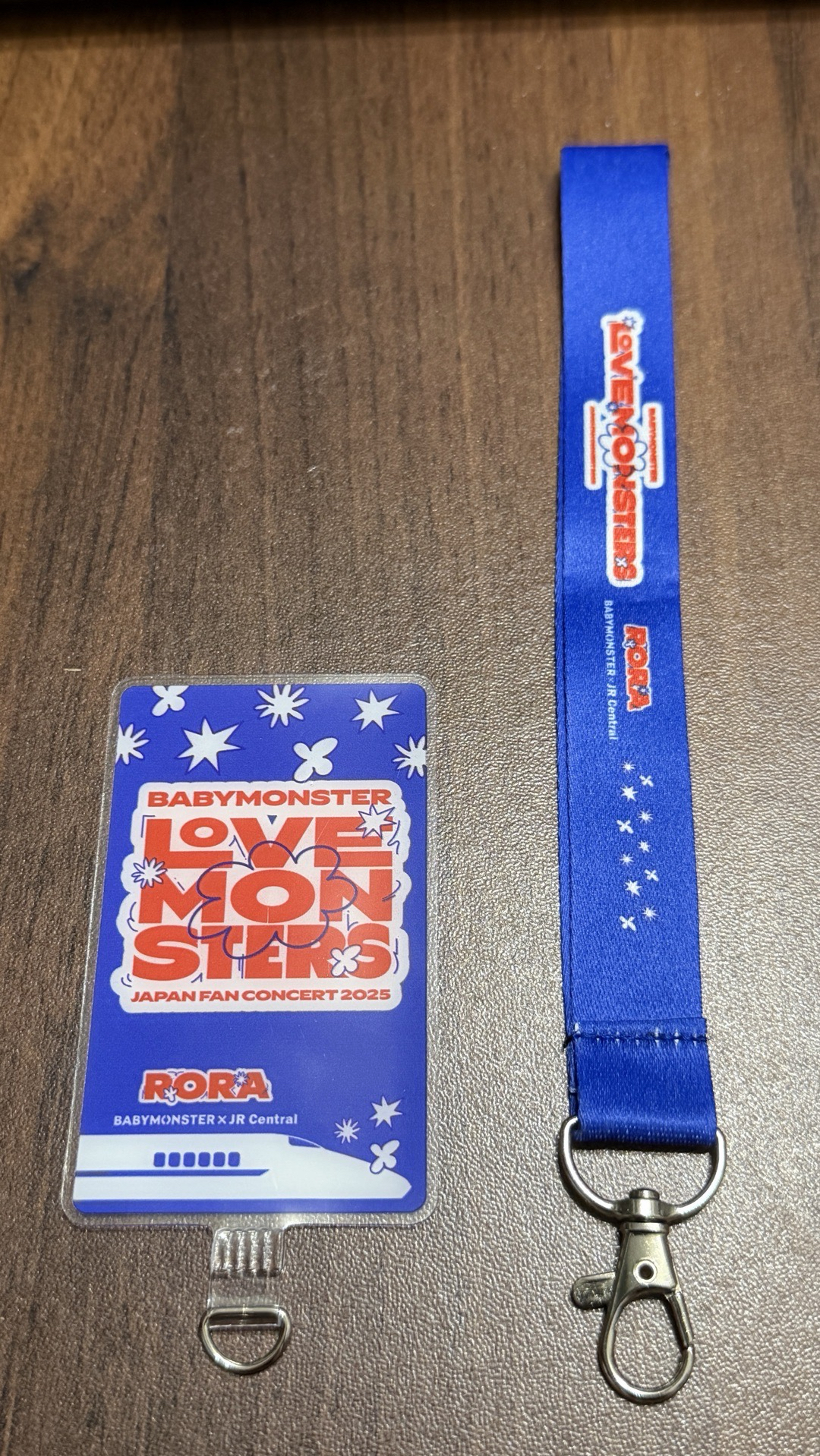 BabyMonster x JR東海聯名 手機夾片&掛繩
