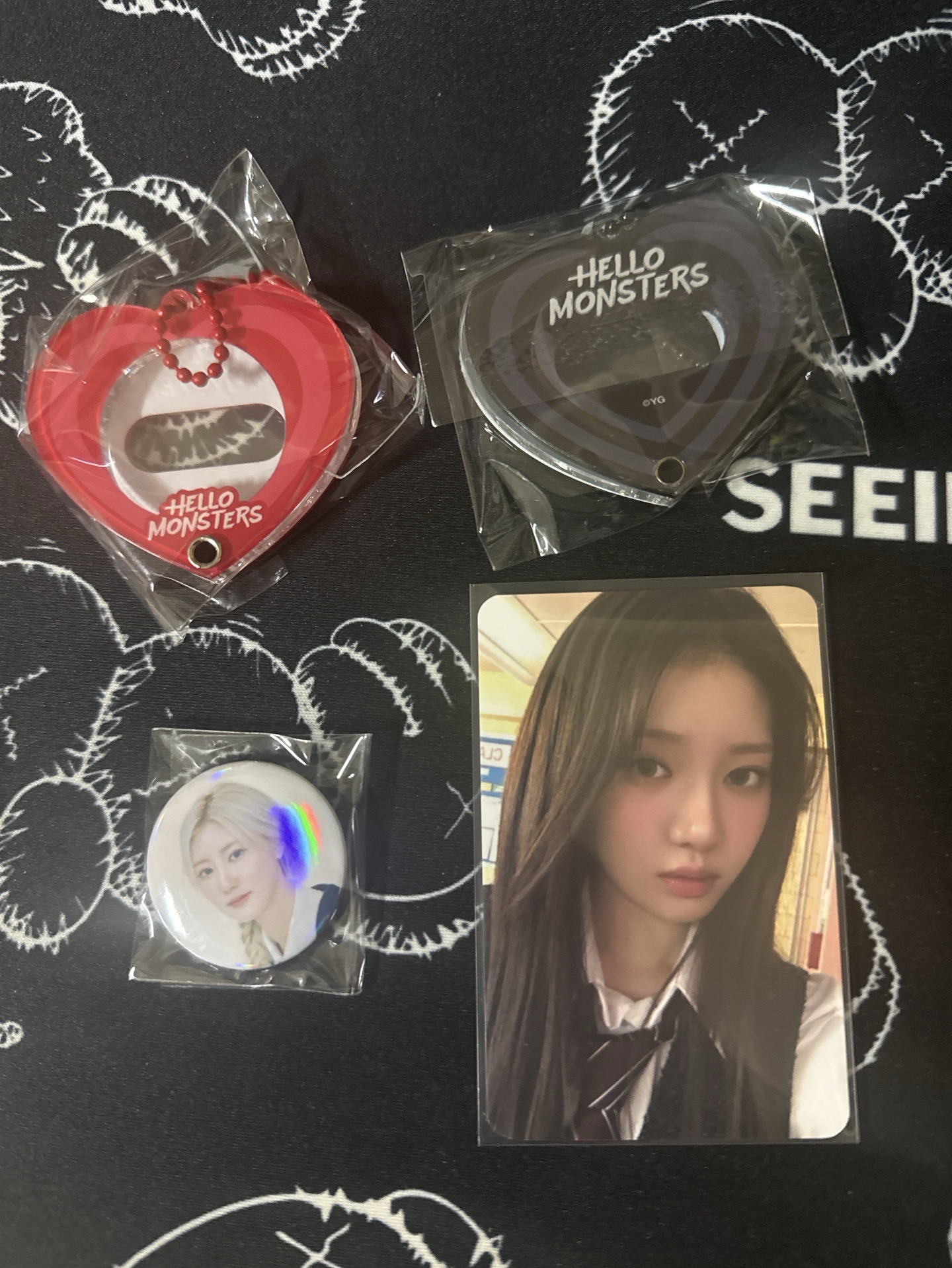 壓克力鑰匙圈茶卡 圖上全部一起售