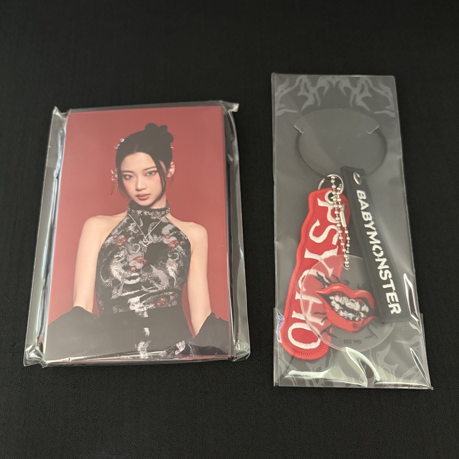 BABYMONSTER｜🇰🇷PSYCHO 折疊照片 吊飾