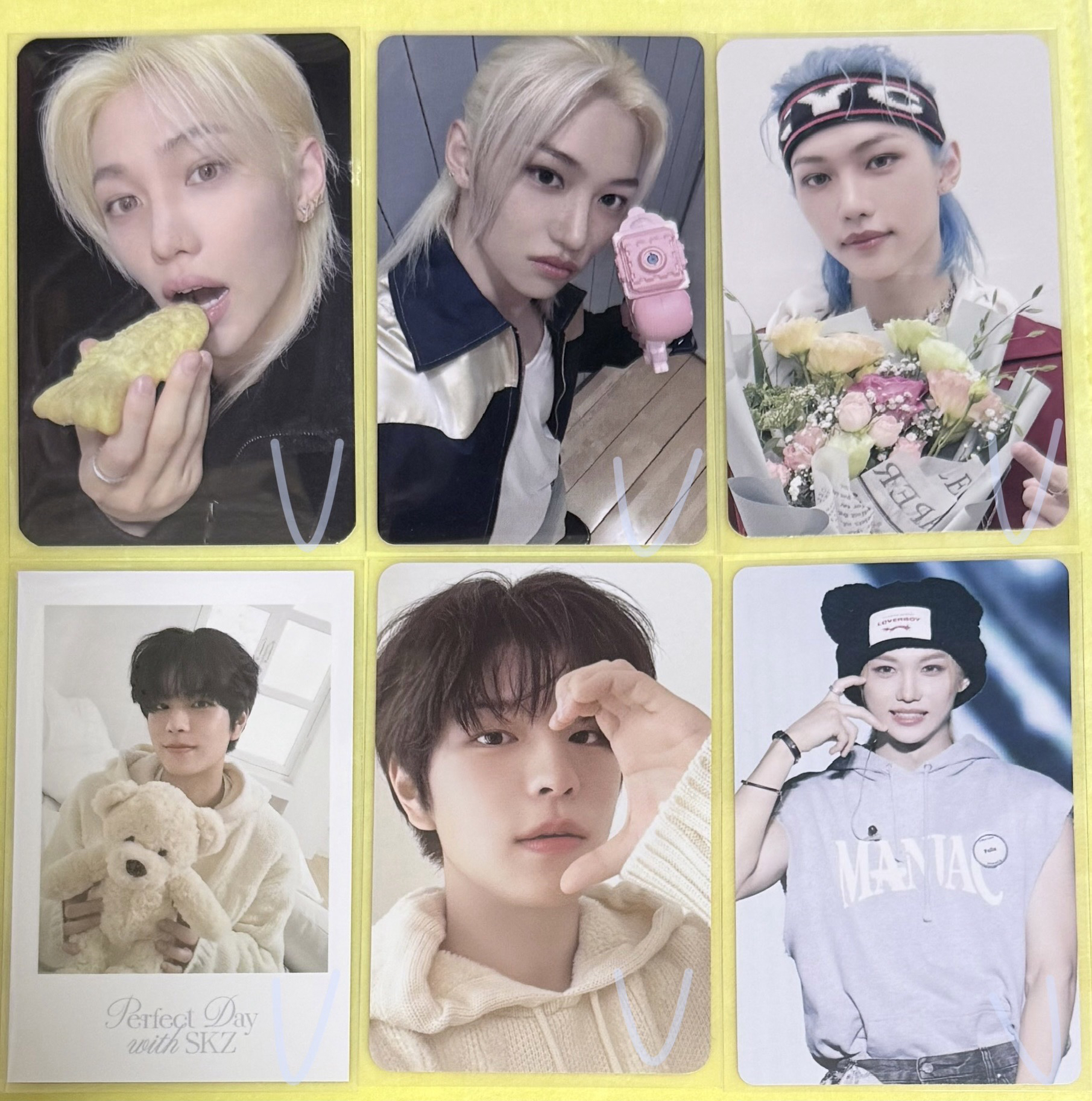 合(HOP)sw幸運卡/ATE kkt 菲/捧花菲/2024 年曆玟/2nd 世巡 hmv 特典卡