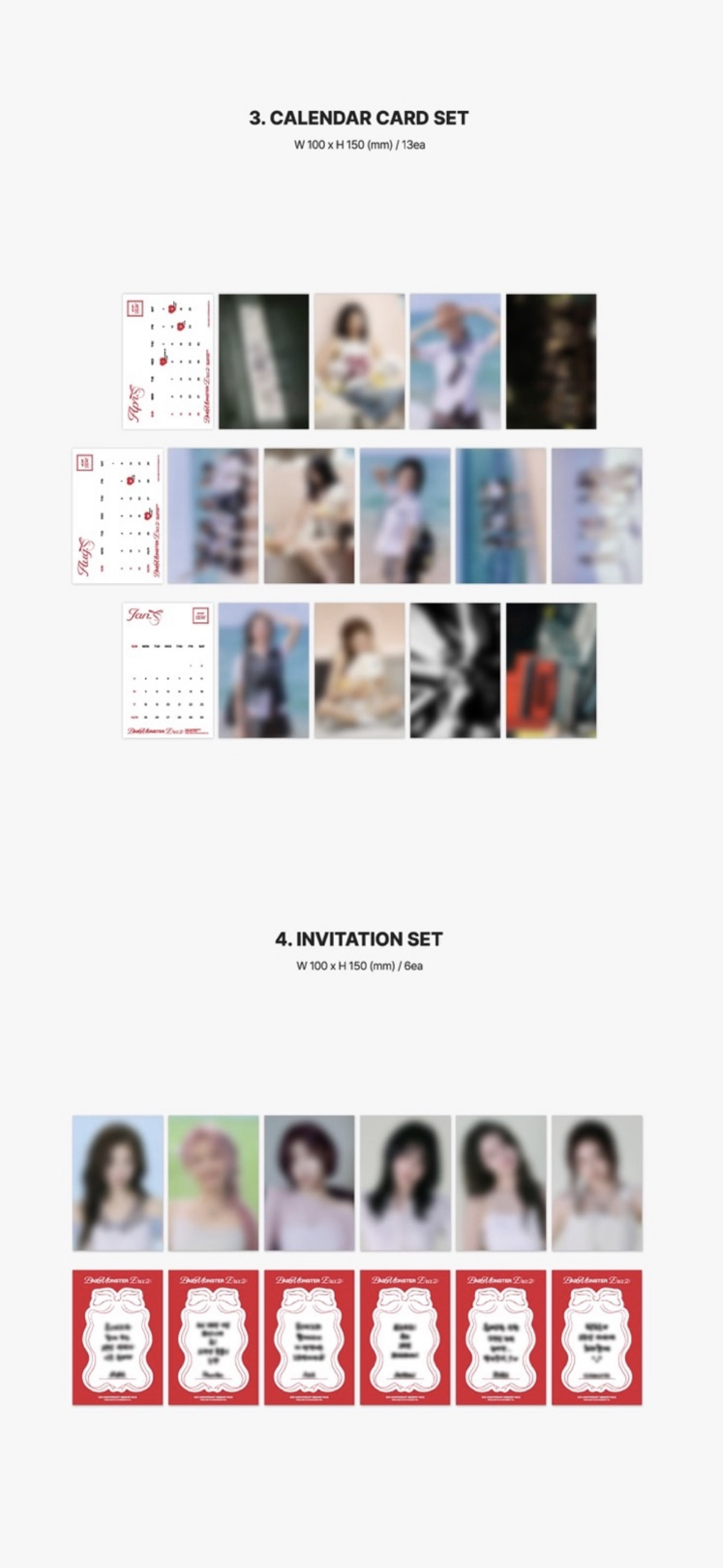 BABYMONSTER 2週年紀念小卡